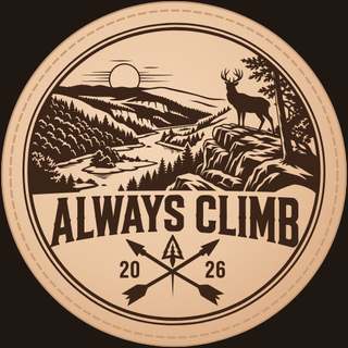 Always Climb Outdoors patch